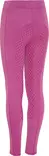 Lasten talviratsastusleggingsit pinkki - Ratsastushousut lapsille ja nuorille - eq10441110 - 2