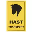 Hevoskuljetuskyltti 30x50cm - Kyltit ja muut tarvikkeet - glo609500 - 1