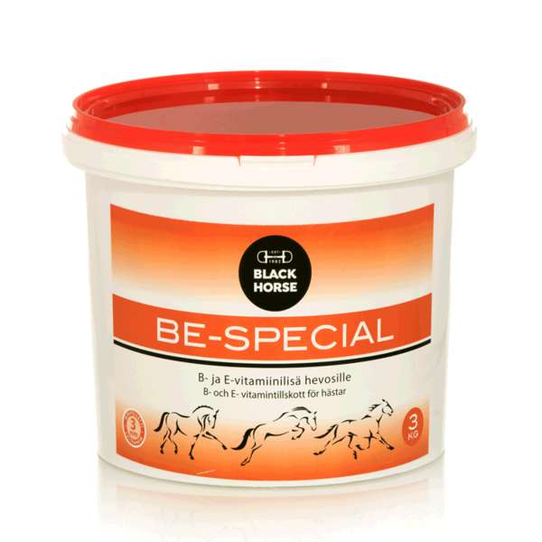 Black Horse BE -Special pellett 3kg - Vitaminer - B50250 - 1