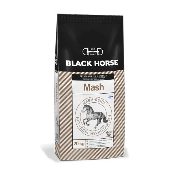 Black Horse Mash 20kg - Vain myymälästä saatavat rehut - B50170 - 1