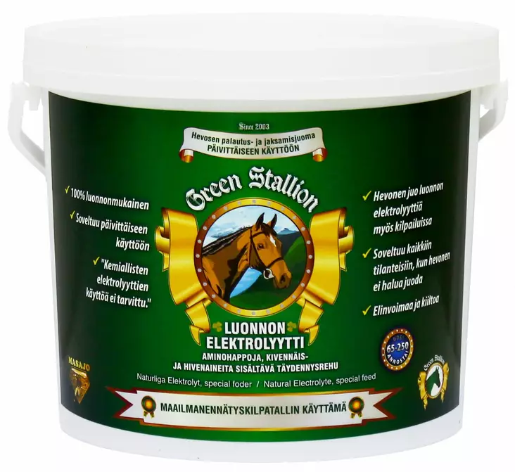 GreenStallion luonno elektrolyytti 2,5kg - Elektrolyytit ja energia - gs8020 - 1