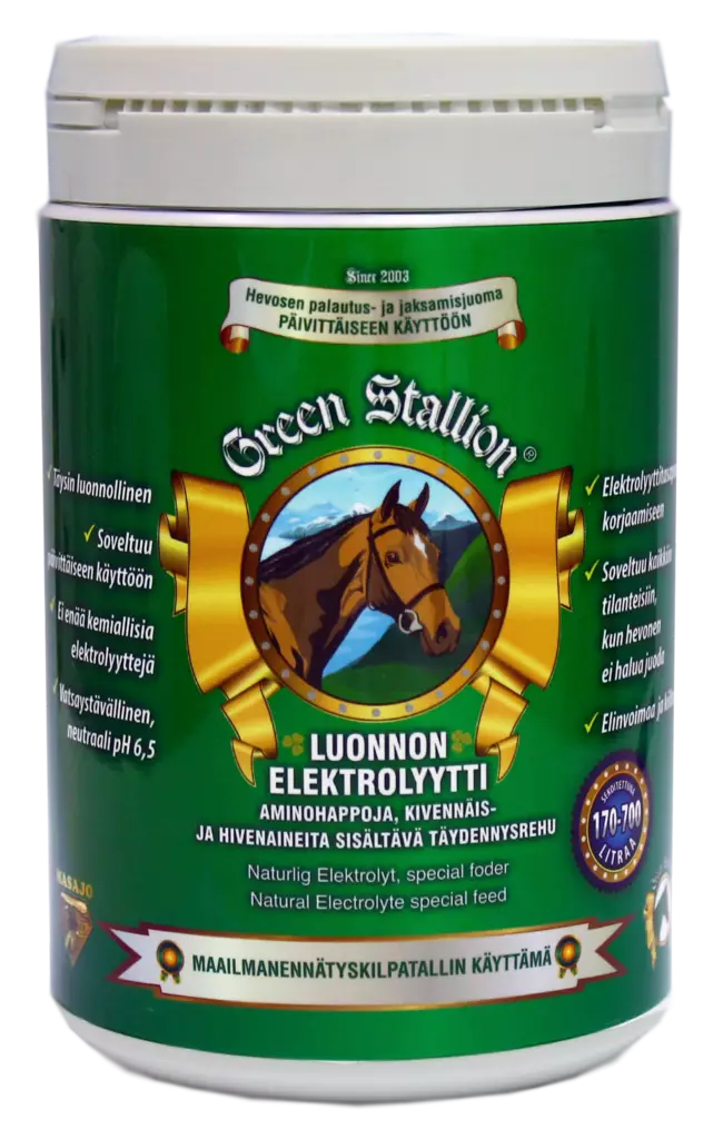 GreenStallion luonnon Elektrolyytti 700g - Elektrolyter & energi - gs8040 - 1