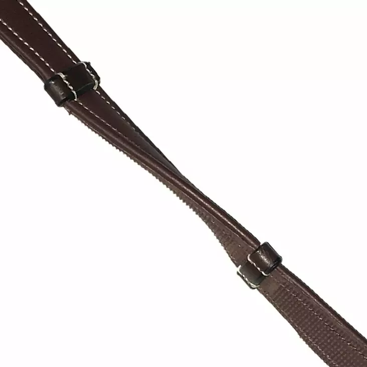 Montar Soft lädertyglar med gummiband - Tyglar - mon64020 - 1