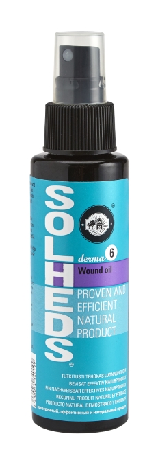 Solheds Derma6 Wound Oil haavaöljy 100ml - Sårvård - Derma6100 - 1