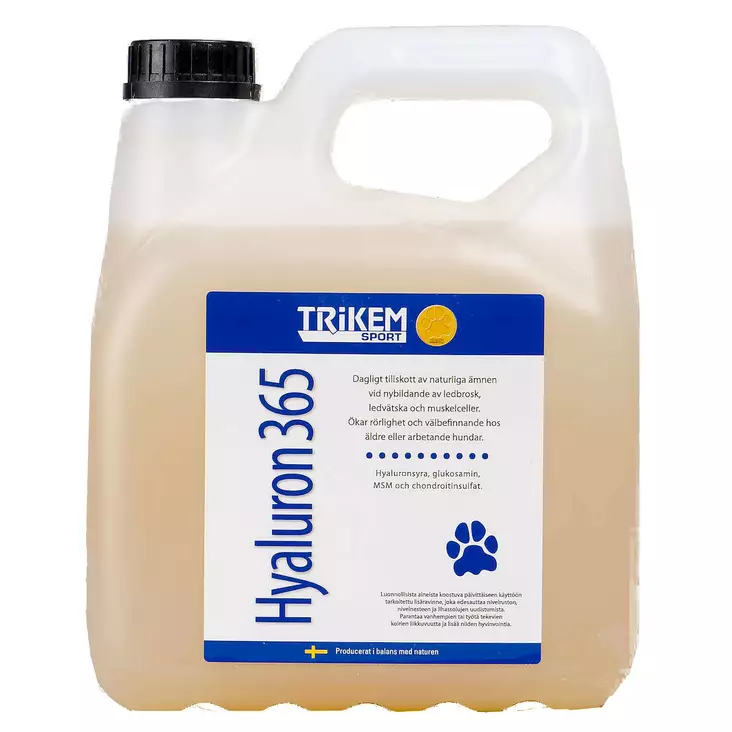 Trikem Working Dog Hyaluron 365 3000ml - Täydennysrehut koirille - 1835300 - 1