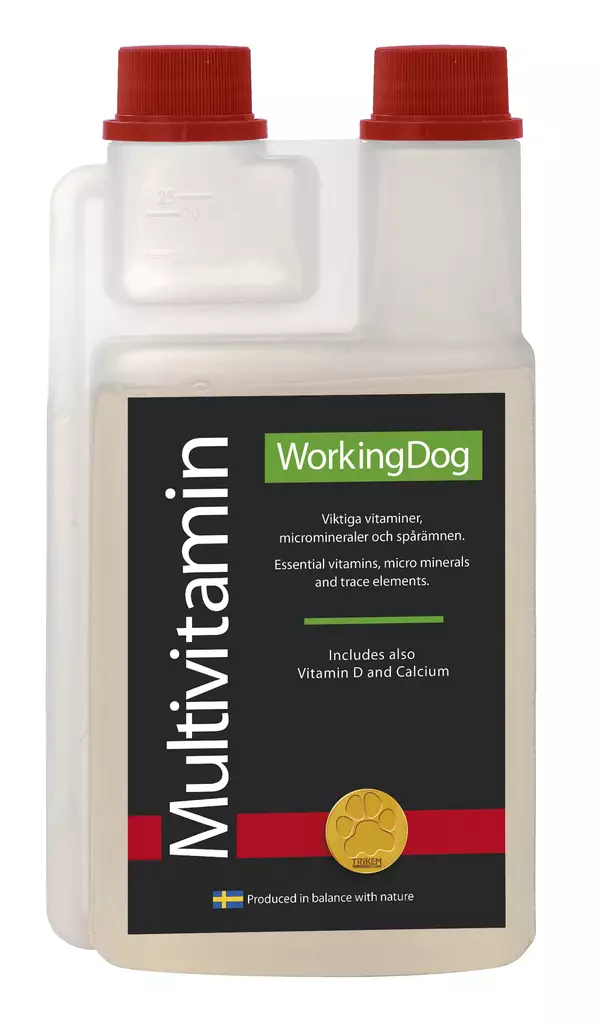 Trikem Working Dog MultiVitamiini 500ml - Hundtillskott - 1879000 - 1