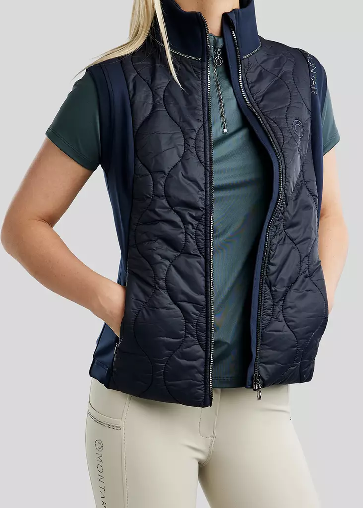 Montar Mary hybridi liivi metal crystals - Hupparit, fleecet ja neuleet - monbw2511 - 1