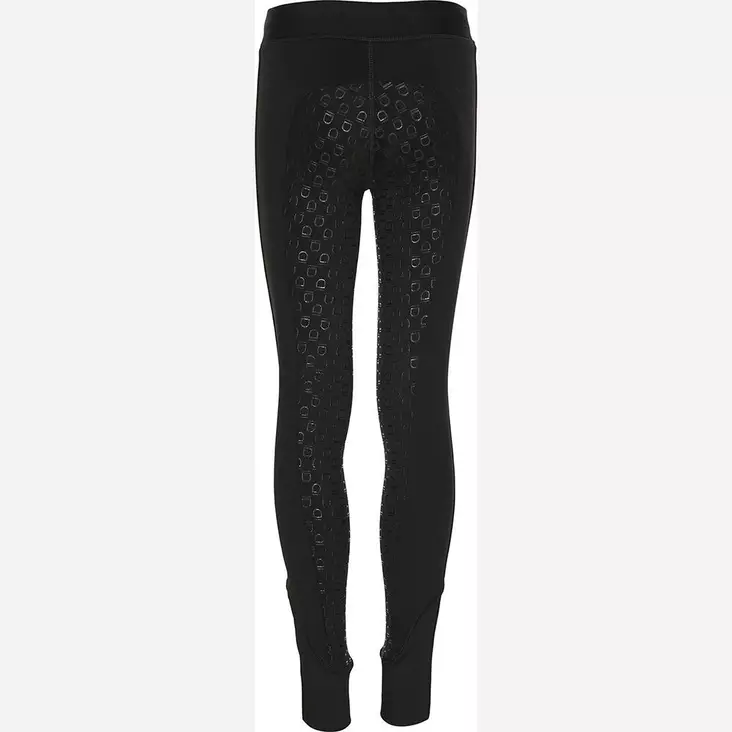 Equipage barn vinterridleggings Java fullgrip svart - Ridbyxor till barn & ungdomar - eq102331101 - 1