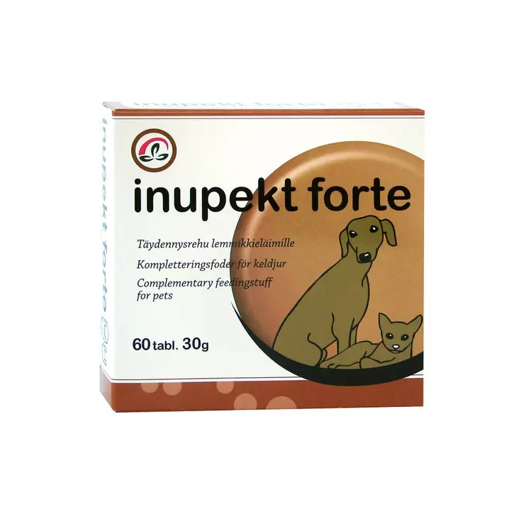Inupekt Forte 60tabl/30g - Täydennysrehut koirille - B90151 - 1