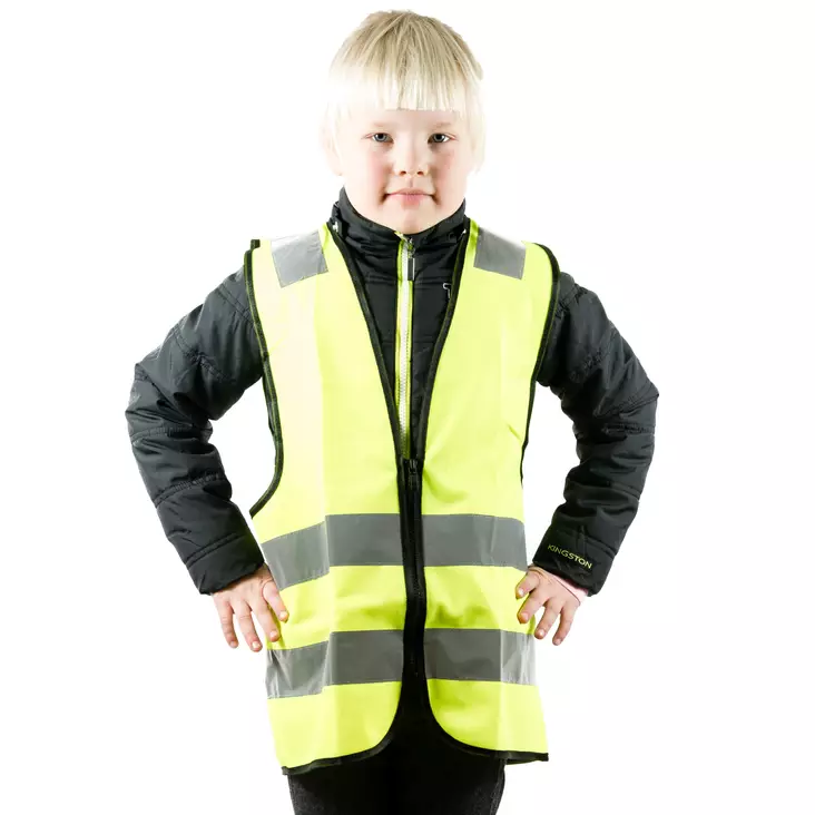 Lasten heijastinliivi vetoketjulla - Heijastimet - 16151 - 1