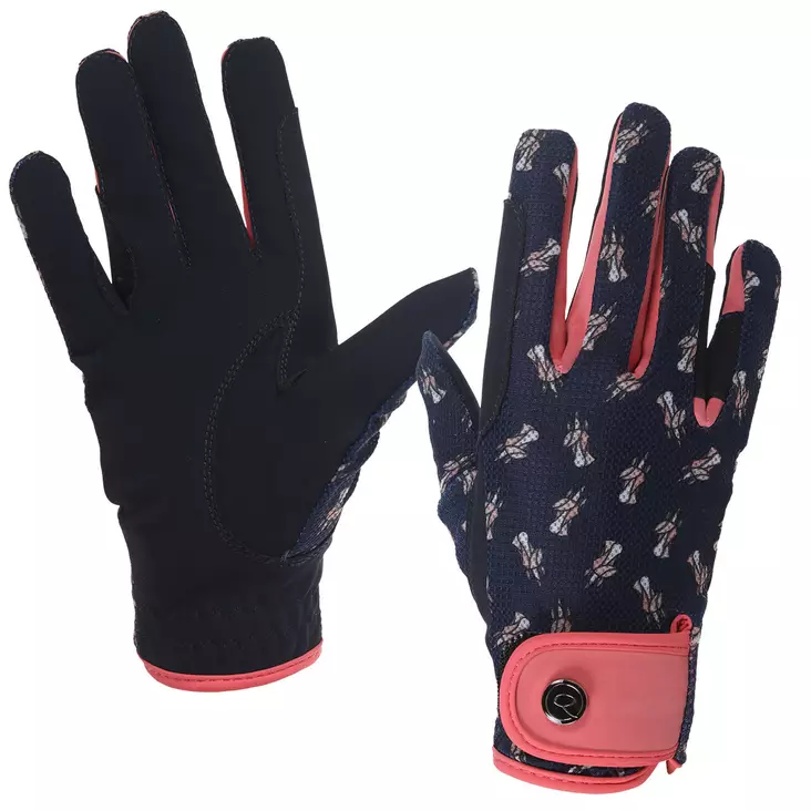 Lasten ratsastushanskat QHP Sanna mesh - Ratsastushanskat - qhp7241 - 1