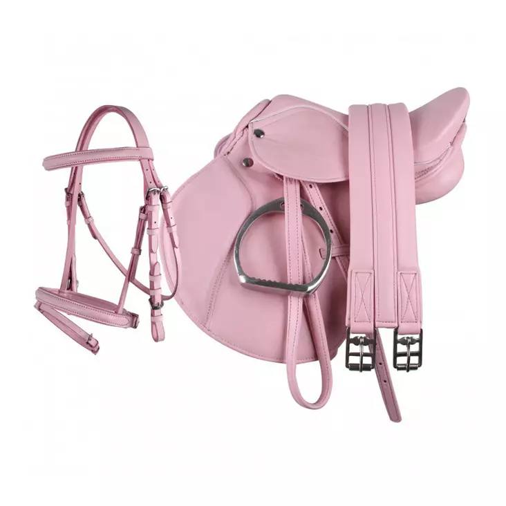 Pikkuponin satula ja suitset QHP - Sadlar  - qhp3101 - 1