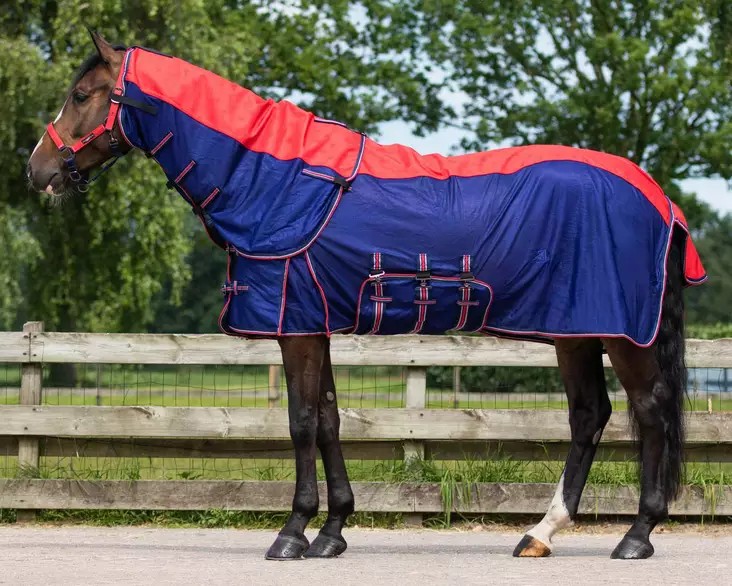 Qhp anti-fly regntäcke med hals diamond - Flugtäcken - qhp6181 - 1