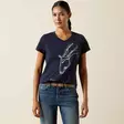 Ariat Hay girl t-paita navy - Paidat - a10055152 - 1