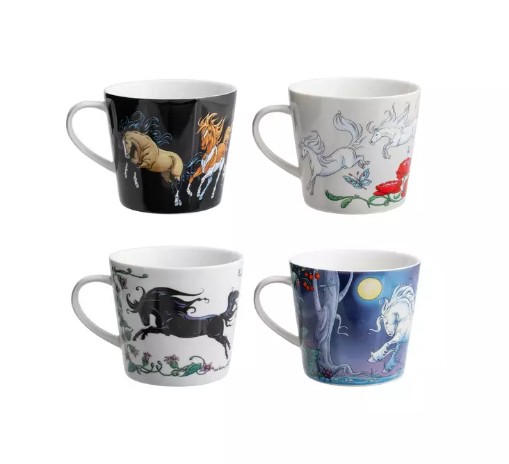 Lena Furberg Hevoset muki 2024 nelikko - Lahjatavarat - 30703002 - 1