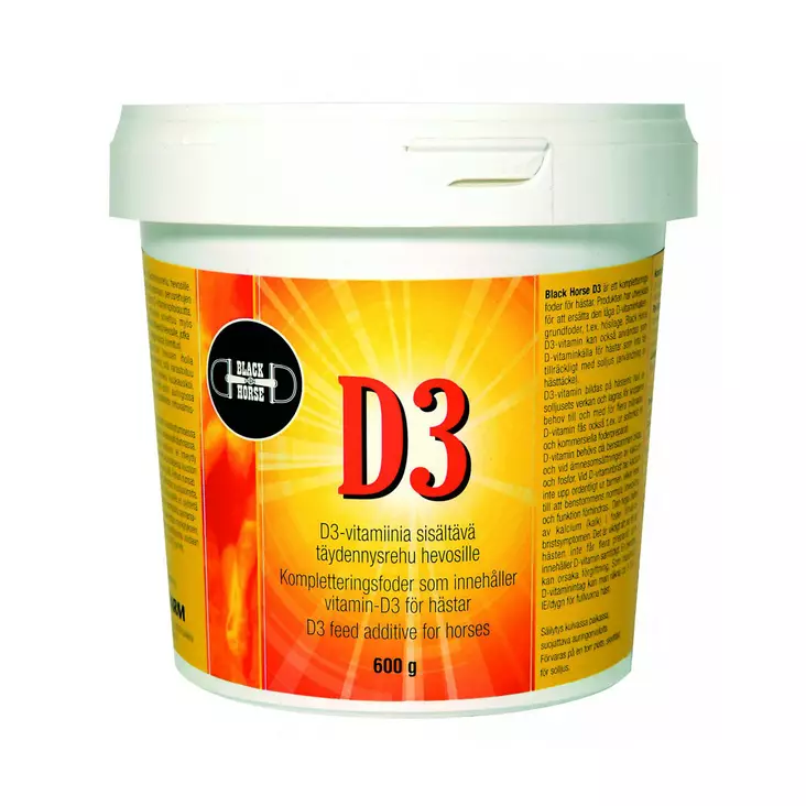 Black Horse D3-vitamiinilisä 600g - Vitaminer - B50692 - 1
