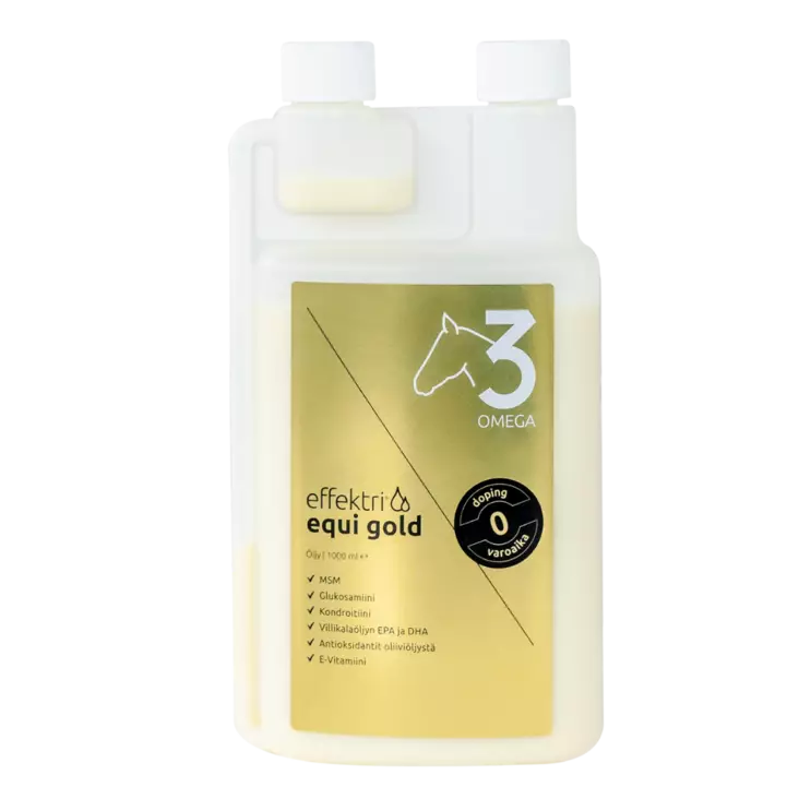 Effektri Gold Omega3 +MSM+Glukosamin - Leder & mobilitet - ef1002 - 1