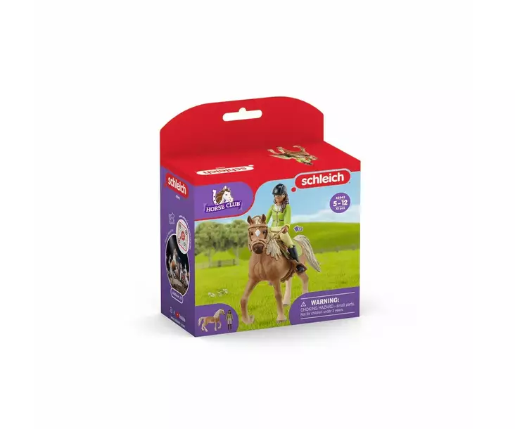 Schleich Horse club Sarah & Mystery - Leksaker - 42542 - 1