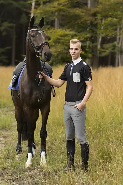 Miesten fullgrip ratsastushousut Jason - Ridbyxor till herrar - qhp8183 - 2