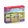 Schleich Horse club Mias vaulting set - Leksaker - 42443 - 1