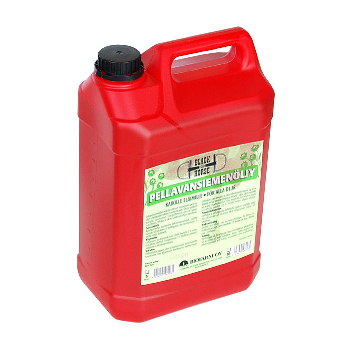 Black Horse Pellavansiemenöljy 5l - Oljor - B50103 - 1