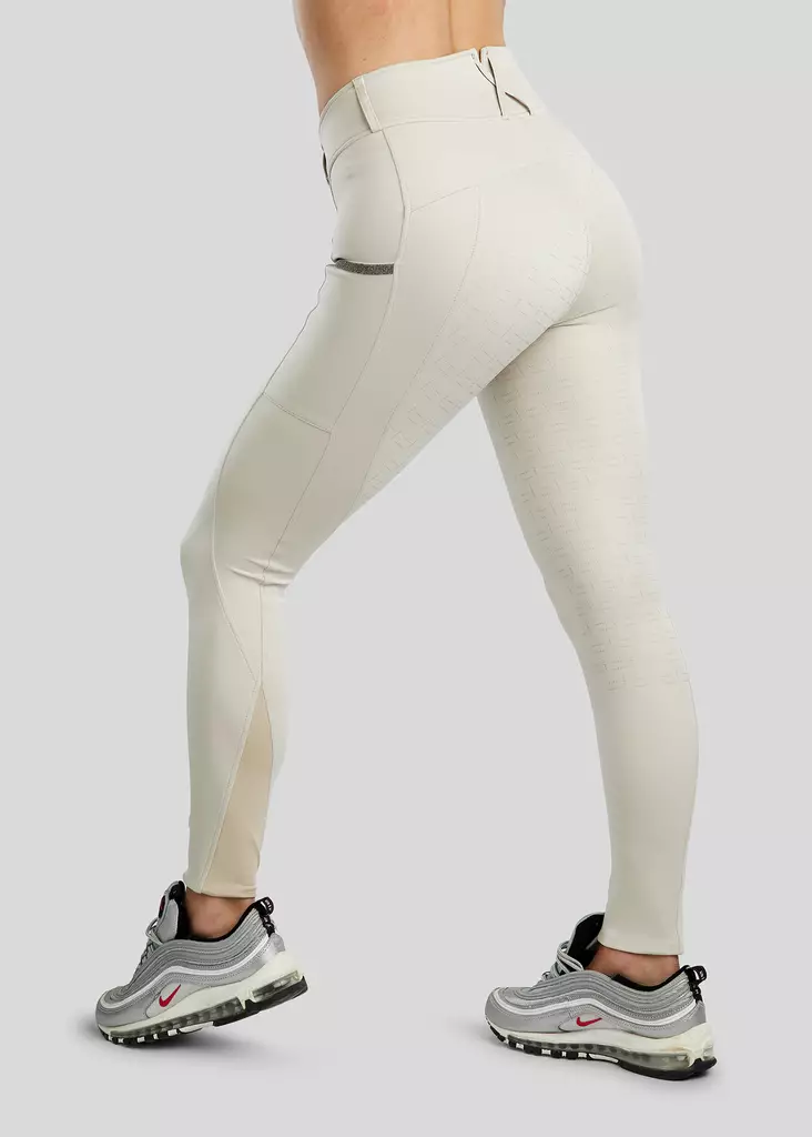 Montar Gloria ratsastusleggingsit harmaa - Helskodd ridbyxor  - mon25121-653 - 1