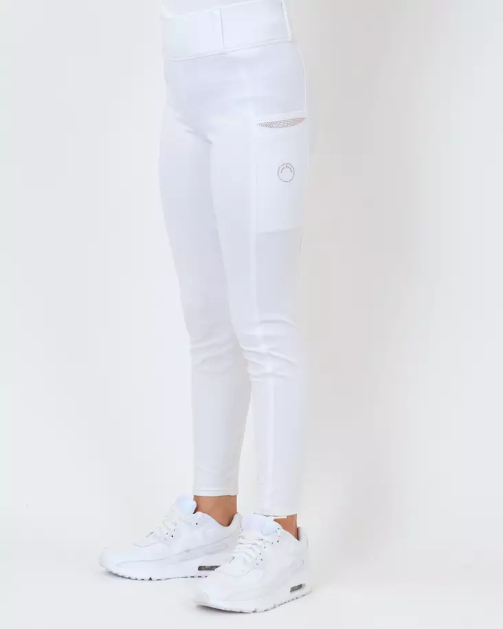 Montar barn tävlingsbyxor Kelsey rosegold fullgrip - Helskodd ridbyxor  - mon4211-13 - 1