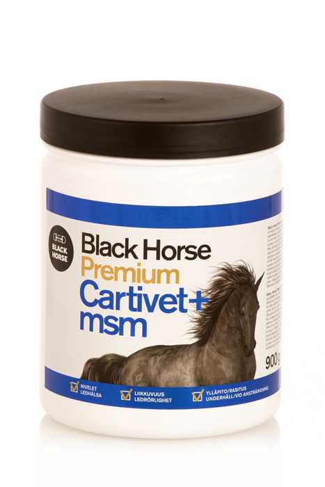 Black horse Premium Cartivet+MSM 3kg - Nivelet ja liikkuvuus - B50073 - 1