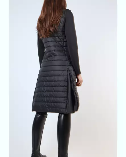 Montar Emma pitkä hybriditakki musta - Ratsastustakit - monsl2330-4 - 2