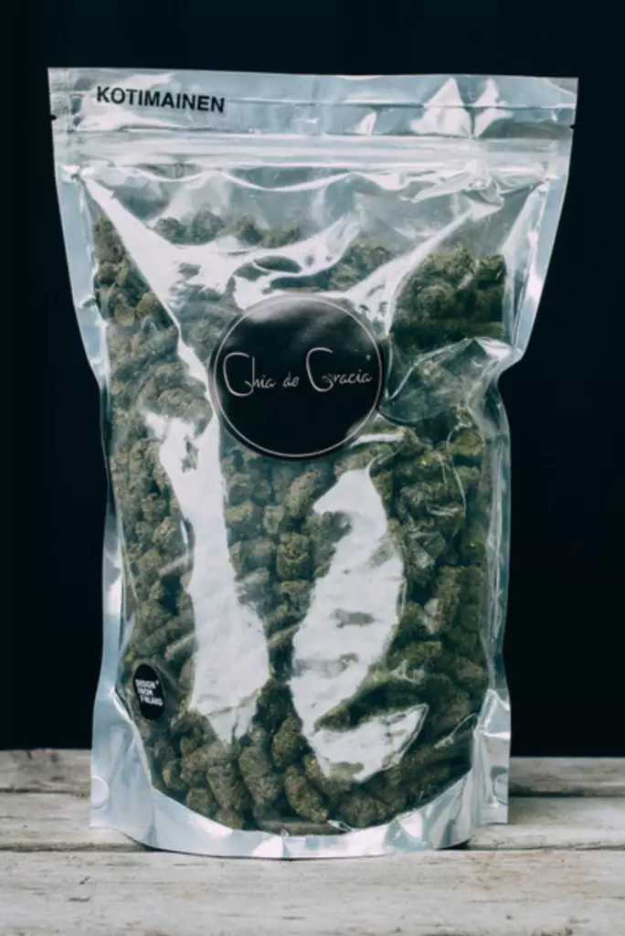 CdG Hamppuproteiinipelletti 4kg - Örter & narturliga fodertillskott - cdghamppupelletti4 - 1