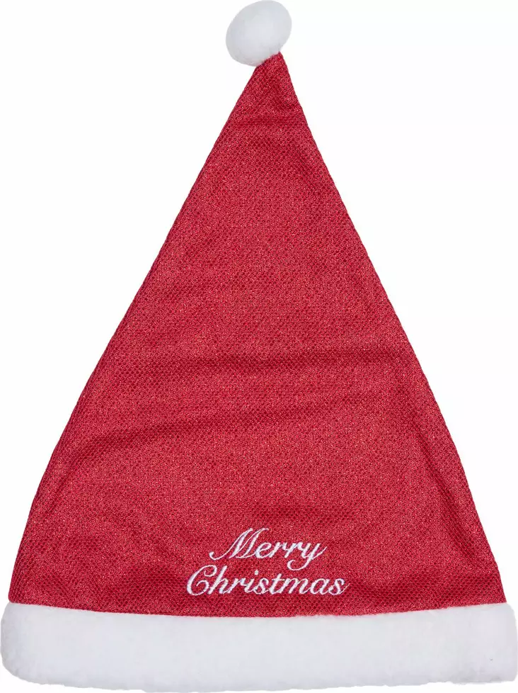 HG Chirstmas helmet cap glitter röd - Jouluisia juttuja :) - hg50260004 - 1