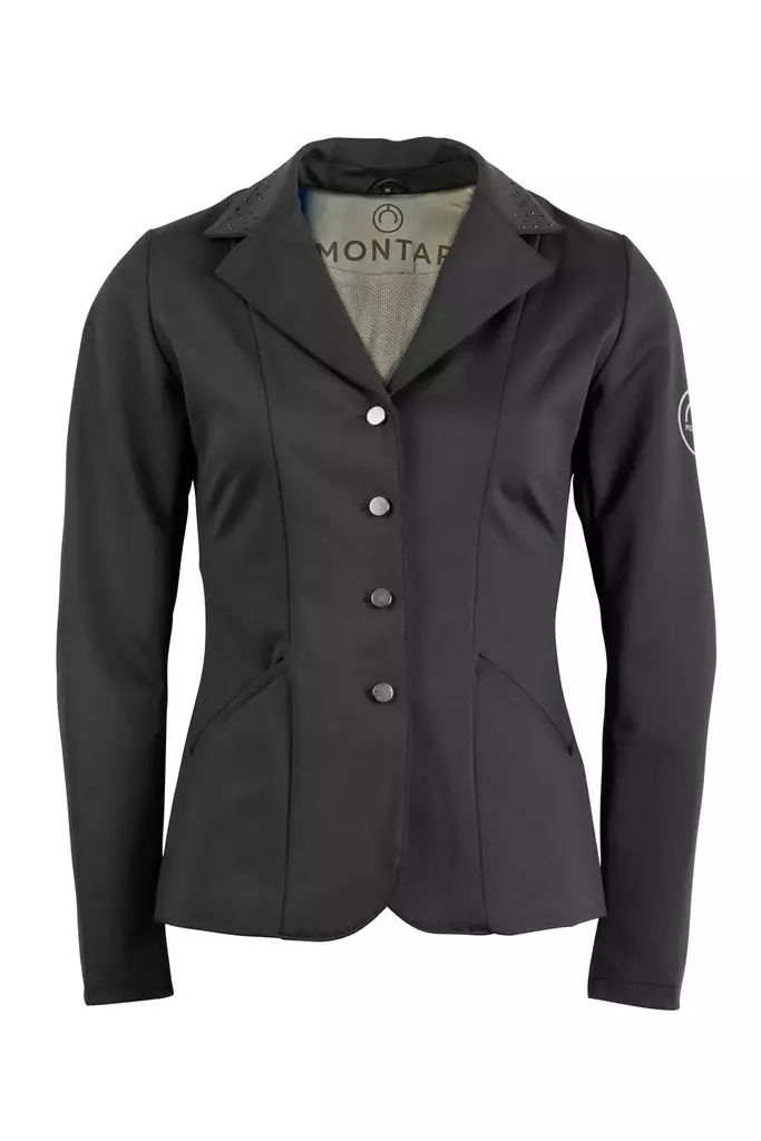 Montar tävlings jacka Bonnie Crystal svart - Tävlingskavajer - mon2110-4 - 1