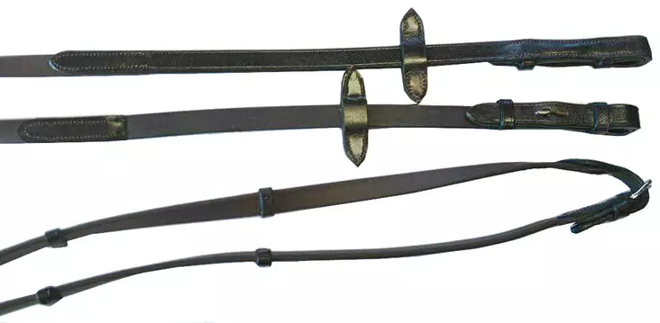 Biothane kumiohjat stoppareilla QHP - Ohjat - qhp2115 - 1