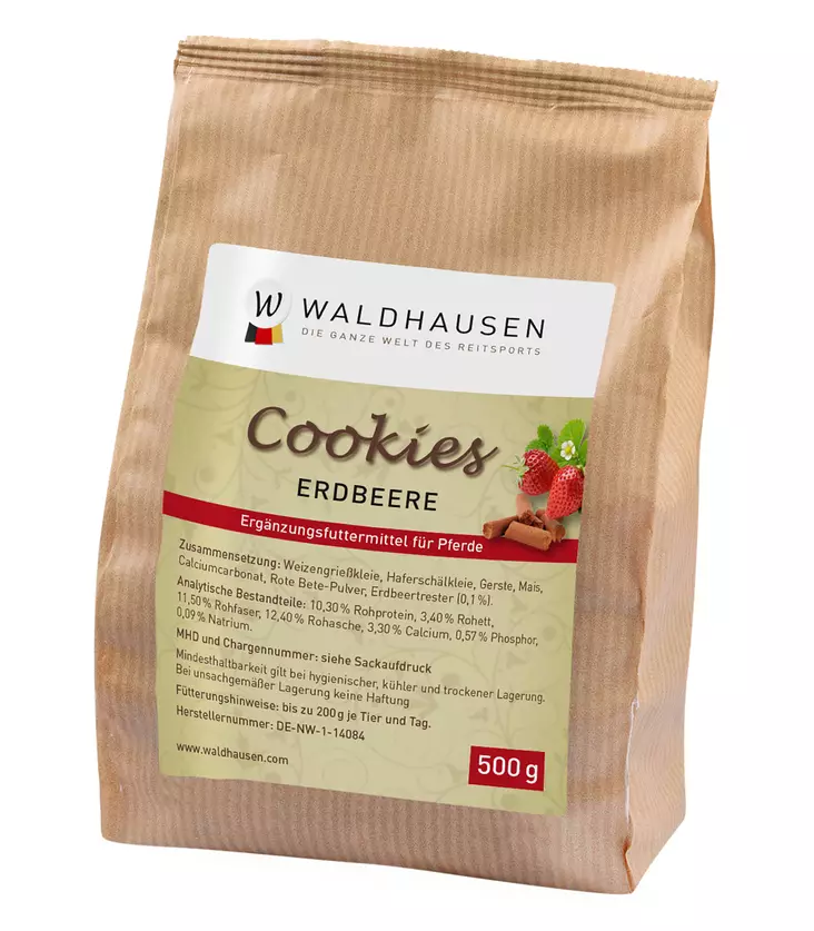 Cookies hästgodis jordgubbe 500g - Hästgodisar & LikIt - wh3911605 - 1