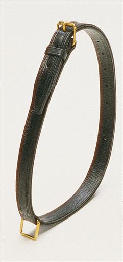 Nahkainen kaulapanta hevoselle 35mm - Kuonokopat, imppauspannat ja kaulapannat - 03015 - 1