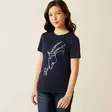 Ariat junior t-shirt hay girl navy - Skjortor - a10055146 - 1