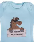 Qhp bodysuit Bobby where is my pony? - Skjortor - qhp8686 - 9