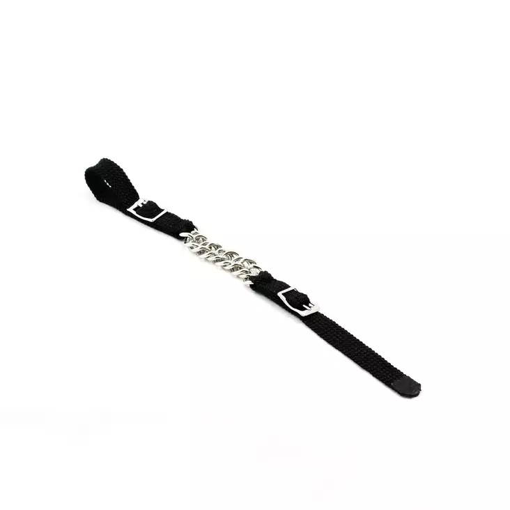 Curb strap Nylon leukaremmi - Western & islansbett - 4416 - 1