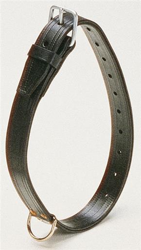 Extra stark halsring i läder - Munkorgar, grubbitar- & halsremmar - 03016 - 1