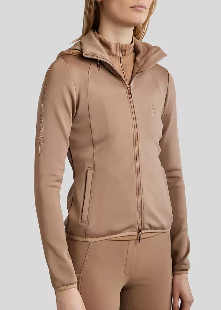 Montar Flora rosegold treenitakki - Hupparit, fleecet ja neuleet - Mosl2436 - 2