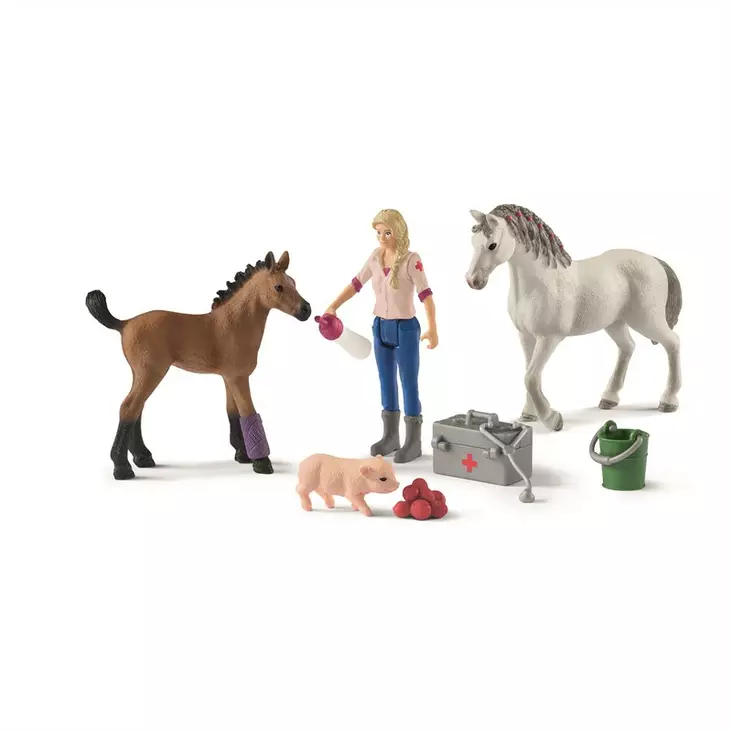 Schleich eläinlääkäri ja hevoset - Lelut - 42486 - 1