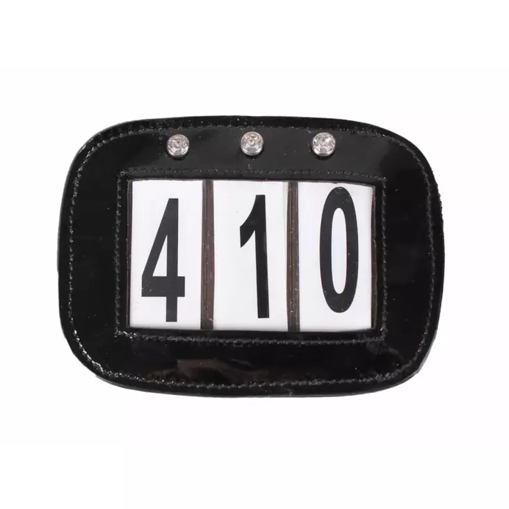 Lakeri kisanumerolaput timanteilla 2kpl - Tävlingsnumren - qhp2117 - 1