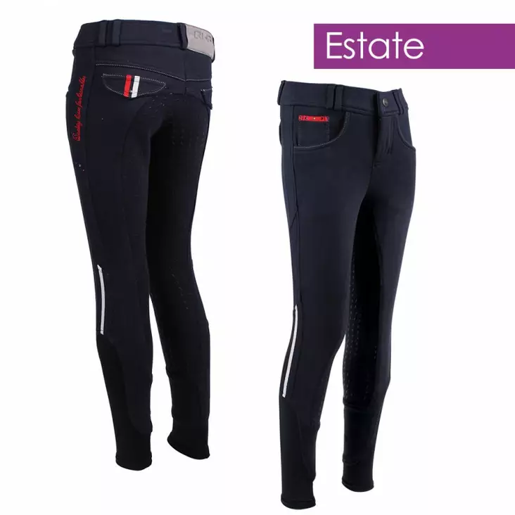 Lasten fullgrip ratsastushousut QHP Coco - Ridbyxor till barn & ungdomar - qhp8157 - 1