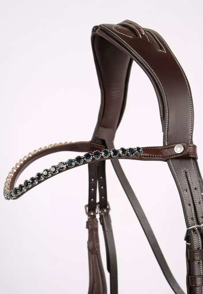 Montar pannband Navy Crystal brun - Tränsdelar - mon64267-8 - 1