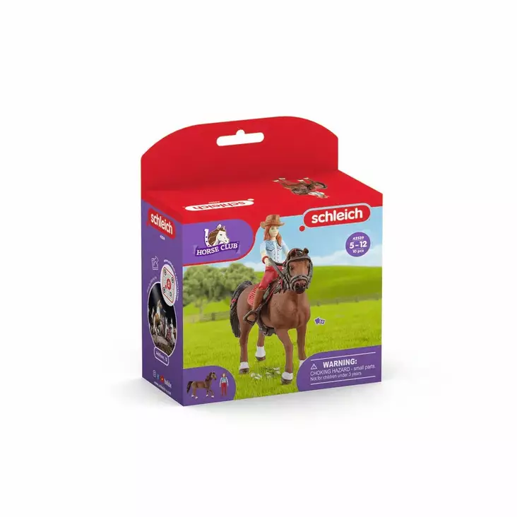 Schleich hevosratsukko Hannah & Cayenne - Lelut - 42539 - 1
