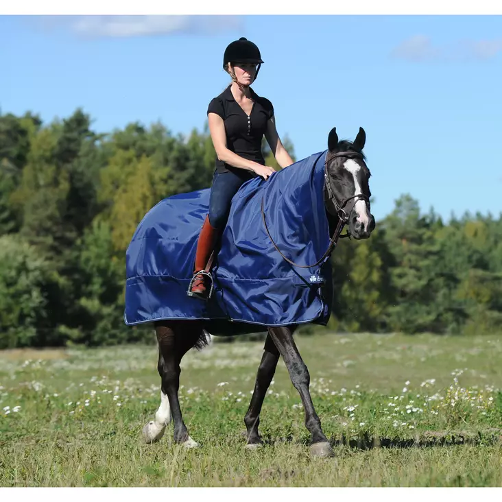 Bucas Rain Protector Navy - Ratsastusloimet - 64225-89 - 1