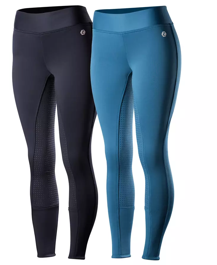 Horze active Vinter ridleggins fullgrip - Vinter & softshell ridbyxor - ft3661019 - 1