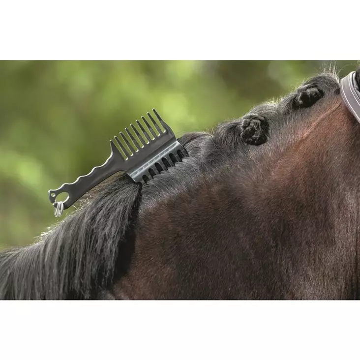 Letityskampa muovinen HKM - Flätning, man- & svansborstar - hkm12169 - 1