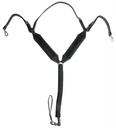 Leveä ristirintaremmi ponille - Bröstor - 1092p-she - 1