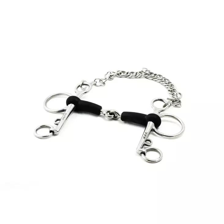 Royal Steel Pelham kumikuolain nivel - Kuolaimet - 5321-RS - 1